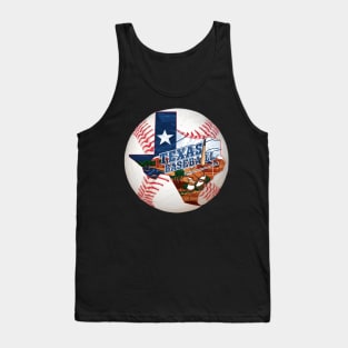 Texas Baseball Tank Top